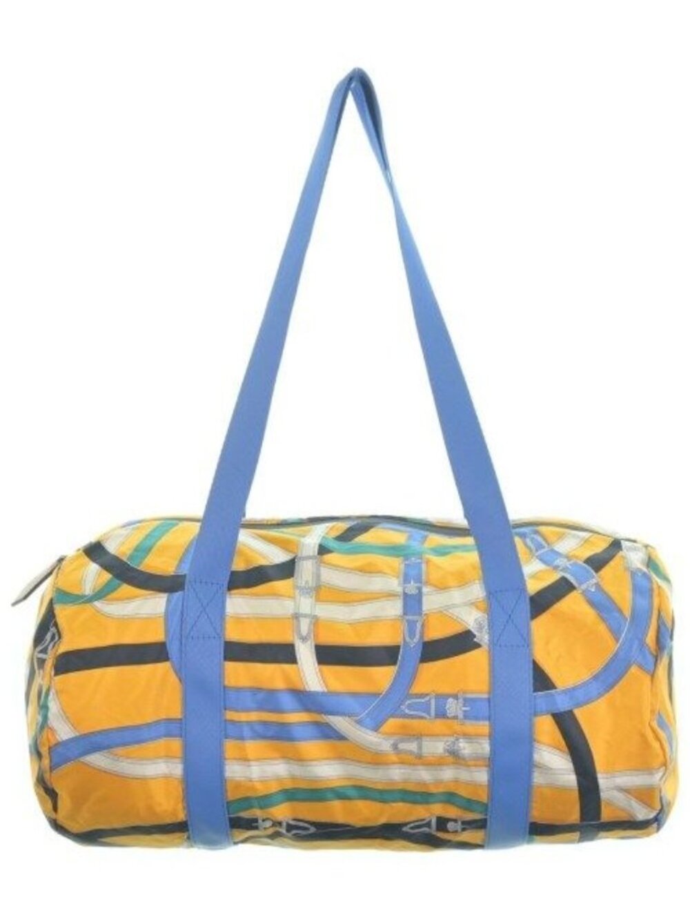 Hermes Boston Bag Travel Bags Yellow